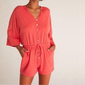 Z Supply Zephyr Jersey Romper - Medium - NWT